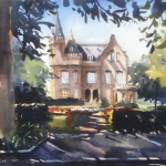 aquarel muziekschool