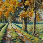 Herfst in het Heistraatje nabij Zegge