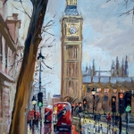 003 Londen Big Ben met boom