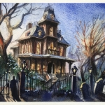 034 Haunted Mansion Disneyland Parijs