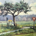 Boom nabij Horendonk