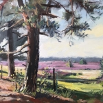 Kalmthoutse Heide in olieverf