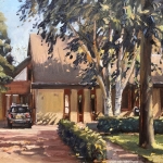 schilderij van uw woning?