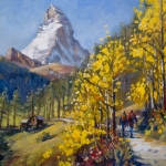 Matterhorn en plein air