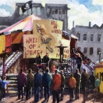 Kermis Roosendaal wall of death