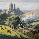 stoomtrein in Engeland