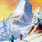 Gouache Matterhorn