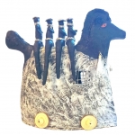 Paard 8 met 4 berijders