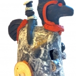 paard 9 met 1 berijder