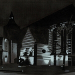 Church centre Leerdam at night