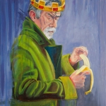 The King with his banana #3
