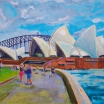 Sydney view on the opera house