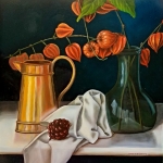 Seed bottle with lanternplant