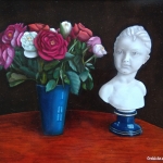 Figurine with Roses