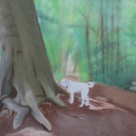 Knut in het bos