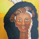 Portret 'Donkere dame'