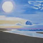 Zeegezicht 'Grote Zon'