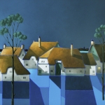 Milde troost van het eerste ochtendlicht