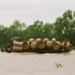 Mekong delta: Op het water