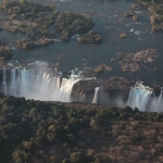 Victoria Falls: Helicopter flight