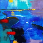 Compositie in Blauw 2