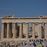 Parthenon on Acropolis in Athens