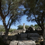 Zeus Temple Pillar in Olympia