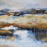 Abstract landschap 1801