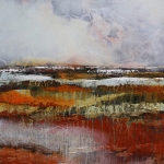 Abstract landschap 1601