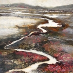 Abstract landschap 2102