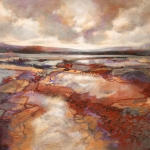 Abstract landschap 2105