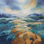 Abstract landschap 2111