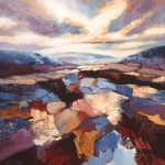 Abstract landschap 2112