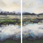 Abstract landschap 2204