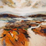 Abstract landschap 2207