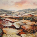 Abstract landschap 2209