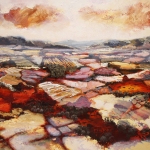 Abstract landschap 2214