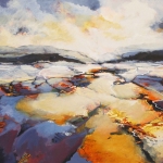 Abstract landschap 2215