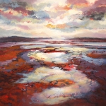 Abstract landschap 2216