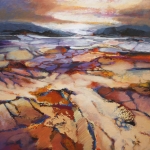 Abstract landschap 2219