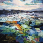 Abstract landschap 2223