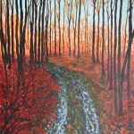 Herfst bij Plitvice, Kroatië