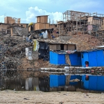 Wonen tussen het afval