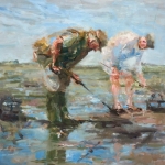 Old friends collecting