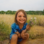 13 Portret van kleindochter Noortje Malewicz.