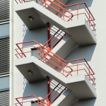 Klom ik op een trapje