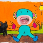 My 5 year old can do that - black cat