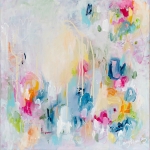 Feathery Blossoms and Milky Skies