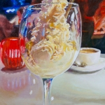 Dinner at Fiorini (schilderij)