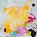 Pink swirl and a splash of sunlight - 004